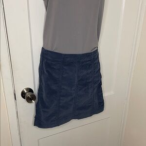 Free People Navy Mini Skirt